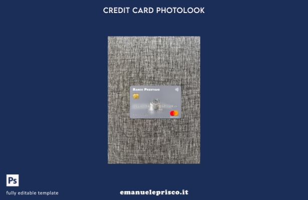 modello frontale photolook mastercard stile Angola Banco Prestigio, S.A